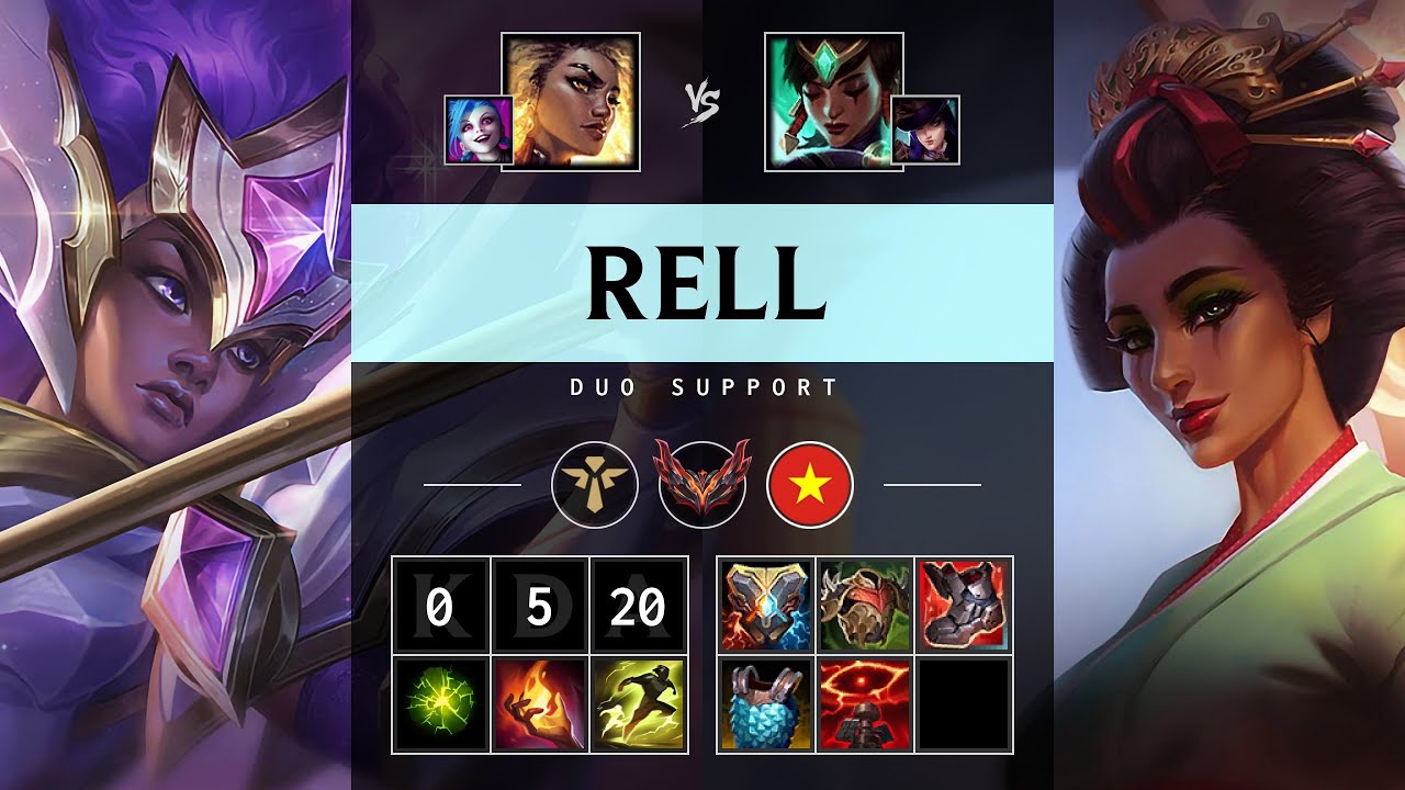 Rell Support vs Karma - VN Grandmaster Patch 25.14