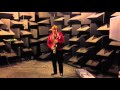 Saxophone in Reverberation Room and Anechoic Chamber