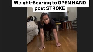 How to keep my hand open POST STROKE 