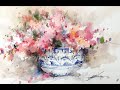 Watercolor/Aquarela - Demo - Porcelain Vase