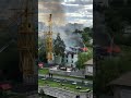 Горит особняк на Розы Люксембург Декабристов Горит особняк на Розы Люксембург Декабристов