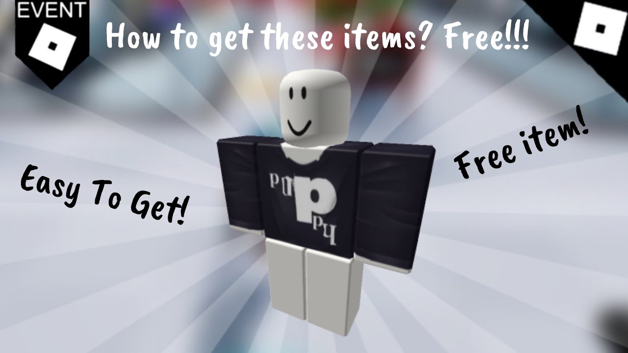 FREE ITEMS! HOW TO GET Poppy Flux Shirt! (ROBLOX POPPY FLUX EVENT) ROBLOX EVENT!