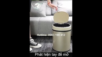 Thùng rác Inox cảm biến thông minh 12L