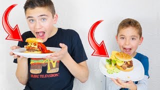 hamburger xxl challenge entre frères le pire burger du monde ?