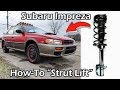 How To Lift an Impreza w/ Forester Struts × $150 Subaru Lift Kit