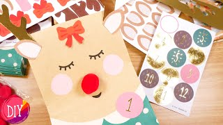Super Süßer DIY Adventskalender | Niedliche Weihnachts Idee zum selber machen!