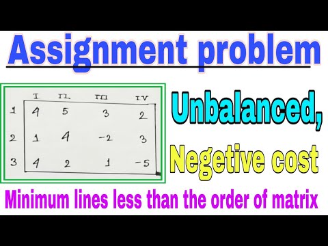 32| Unbalanced assignment