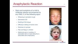 Allergy and Anaphylaxis