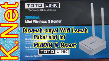 Totolink N200RE V.3 Wireless Router_ { Unboxing }_ { K.Net }