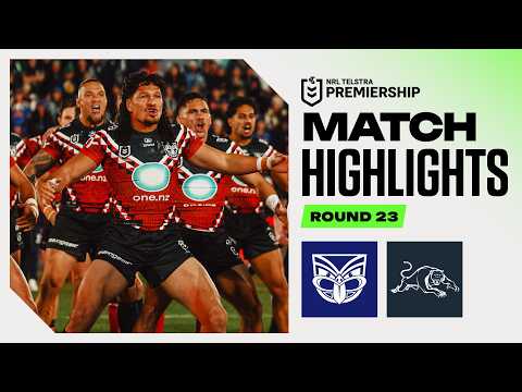 NRL 2026 | Warriors v Panthers | Match Highlights | Round 23