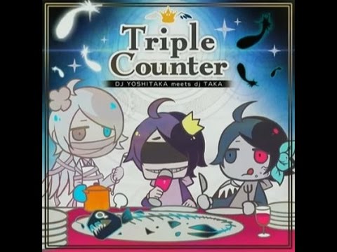 [Jubeat Qubell] Triple Counter[EXT] (同時色分け+クラップ) ※修正版
