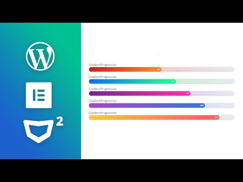 Elementor Tip: Add Gradient to Progress Bar - Elementor Tutorial