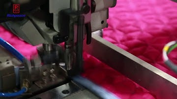 Richpeace Automtaic 4 sideTape sewing /binding machine