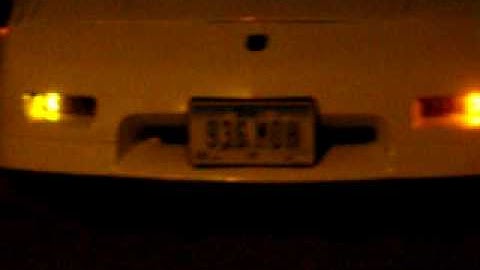 Sequential front turn signals