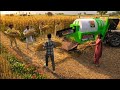  😍 Desi Tractor Farming Gameplay 🚜 | Real Village Simulator | UP61PLAY