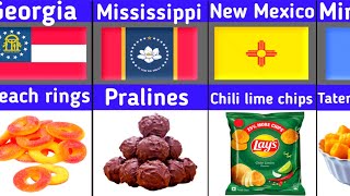 🍟 The Most Popular Snack in Every State in America – You Won’t Believe #7! 🍿