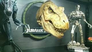 chronicle collectibles 1/5 female t rex bust jurassic park