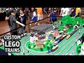 LEGO Island of Sodor Custom Train City | Brickvention 2019