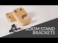 Boom stand bracket