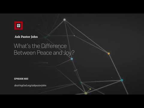 What’s the Difference Between Peace and Joy?