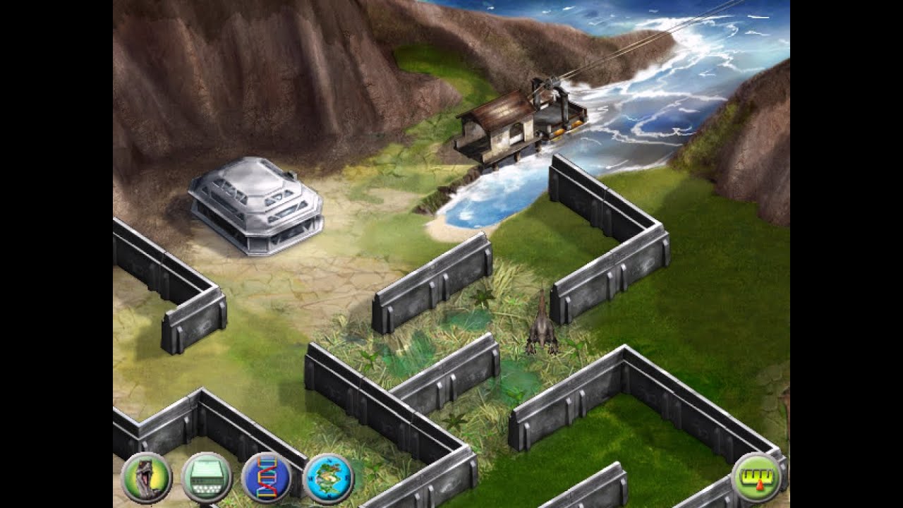 Jurassic Park Dinosaur Battles OST -- Maze (Extended)