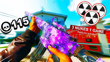 115 KILLS + XM4 TRIPLE NUKE On NUKETOWN (BEST XM4 CLASS SETUP Black Ops 6) - BO6