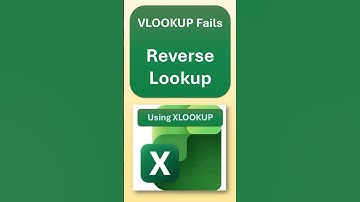 Reverse lookup - retrieve value from left side with xlookup #xlookup #reverse #excel #exceltricks