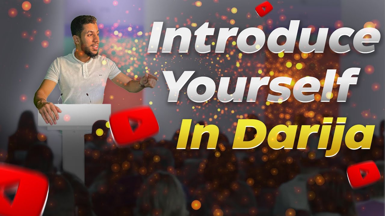 Moroccan Arabic Darija How To Introduce Yourself YouTube