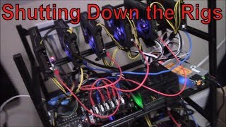 Turning off my Mining rigs !!