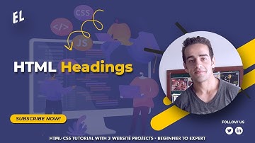 HTML-CSS Tutorial Lesson 4: HTML Headings