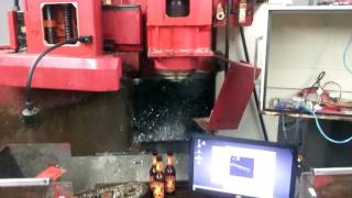 Matsuura MC-500V2 first tool change attempt. - Linuxcnc