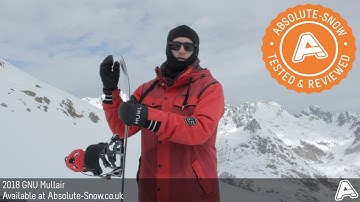 2017 / 2018 | GNU Mullair Snowboard | Video Review