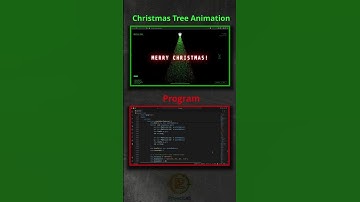 I Built a Christmas Tree Animation Using Only HTML & CSS 🎄 #shorts #coding #trending