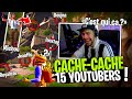 Le plus gros Cache-Cache entre Youtubers sur Fortnite Créatif ! - CashCache #1