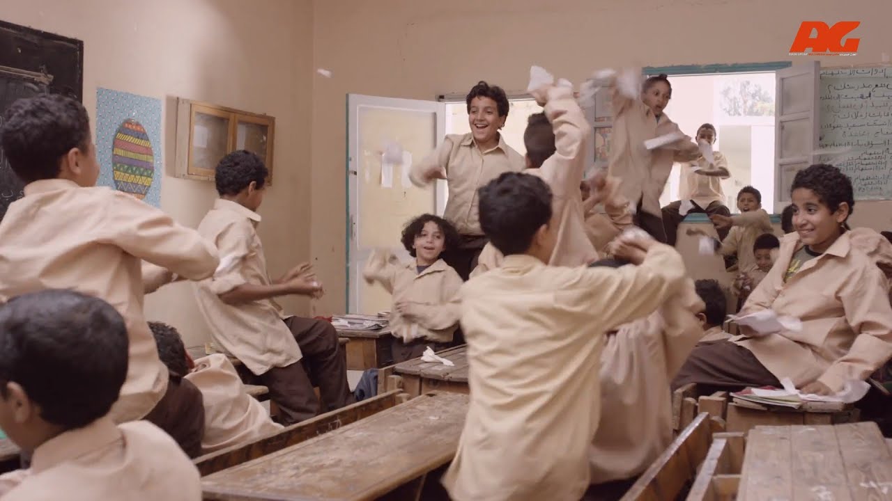 مشهد قد يبكيك على حال التعليم فى المدارس الحكومية - مشهد واقعي من مسلسل بين السرايات