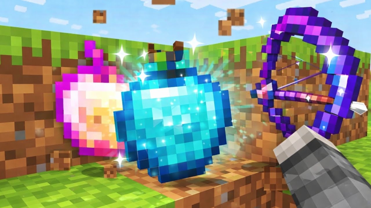 Minecraft But Loot Is COMPLETELY RANDOM!!! - YouTube