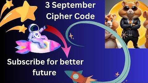 Hamster Kombat daily cipher today 3 September Earn 1M coins now
