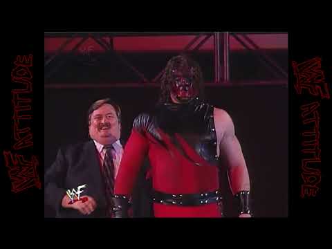 Kane Chokeslams Taka WWF RAW 1998