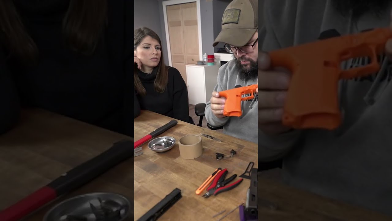 Untraceable Ghost Guns Made Using A 3D Printer