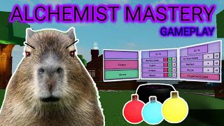 ABILITY WARS ROBLOX- ALCHEMIST MASTERY GAMEPLAY! 🧙‍♂️🪄🧹💪    / ANGRY CAPYBARA/ FUNNY/ screenshot 3