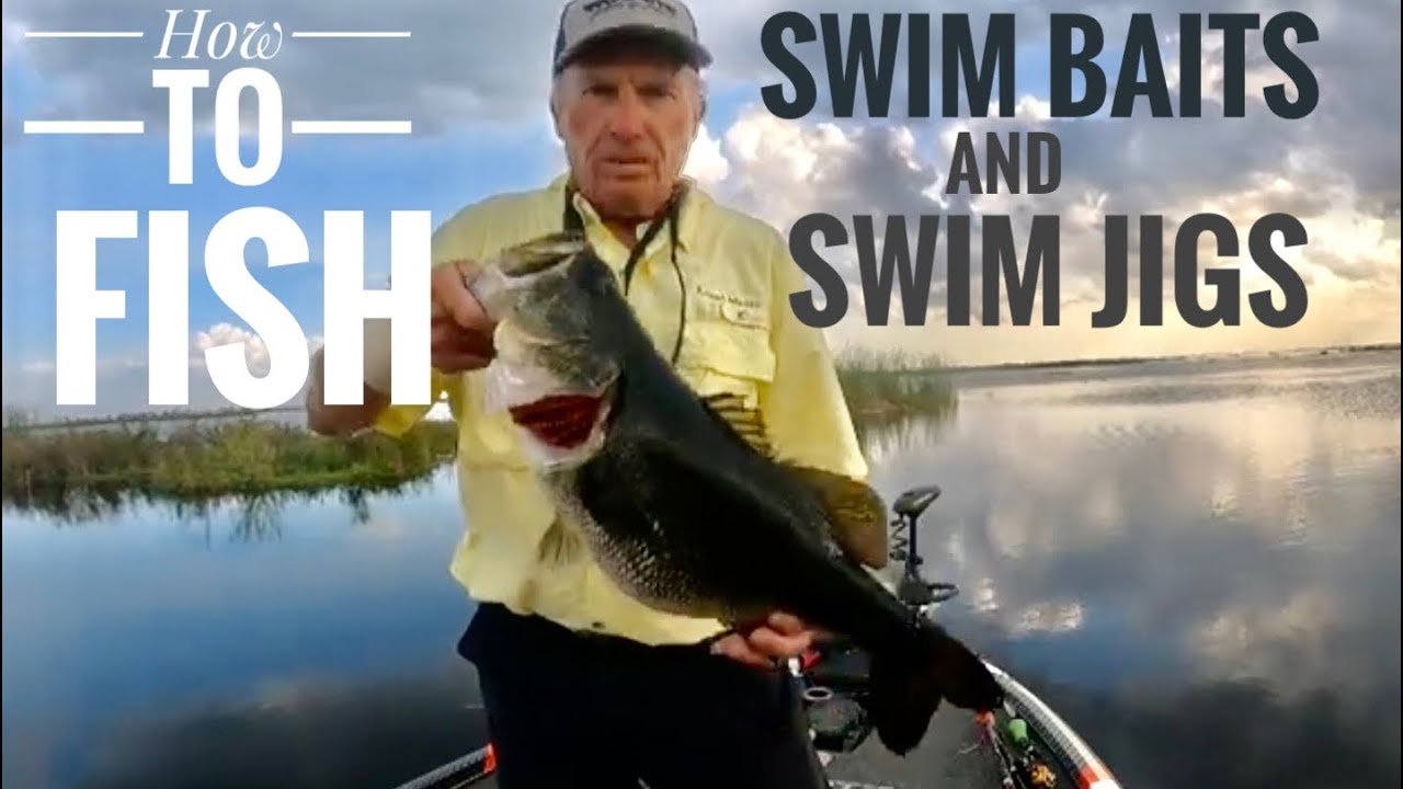 How to fish swim baits and swim jigs for big bass! 