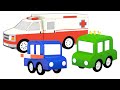 Машинки и скорая помощь | Мультфильмы для малышей | 4 машинки новая серия