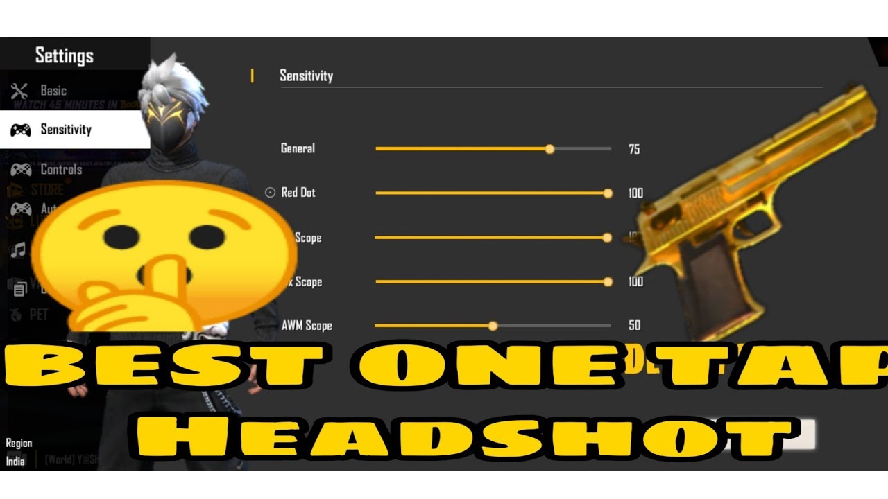 ANDROID FREE FIRE BEST PISTAL ONE TAP HEAD SHOT || BEST ...