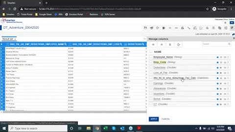 Training: Smarten - Self-Serve Data Preparation - Data from Database: