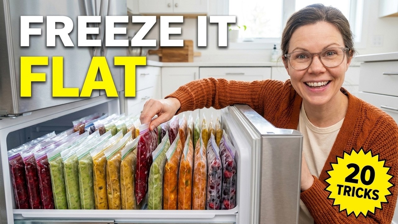 20 Freezer Tricks That Make Your Groceries Last 10x Lon… — Transcript
