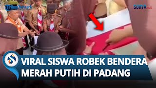 Geger  Perobekan Bendera Merah Putih Diduga Dilakukan Siswa Di Padang Ini Kata Kanwil Kemenag