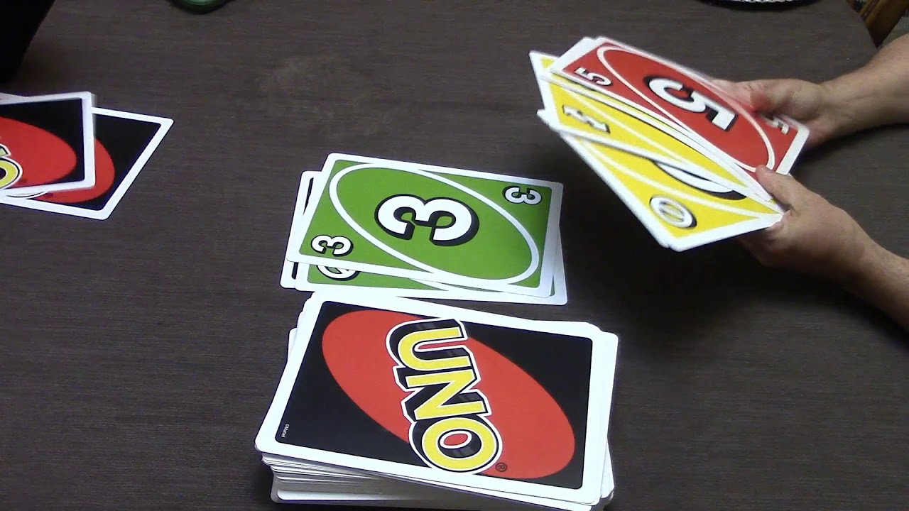 Giant UNO Gameplay Session - YouTube