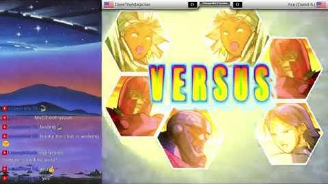 Chicago MvC2: DaveTheMagician Vs. Ace