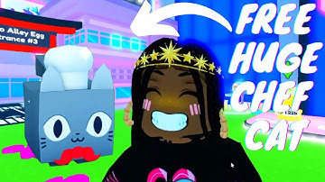 *Quest* How To Get The NEW HUGE Chef Cat In Pet Simulator X!!