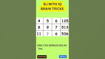 Find The Missing Number | Maths Puzzle#braintest #viralvideo #numberpuzzle #shorts